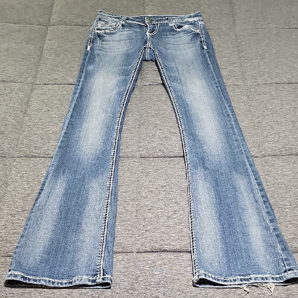 Cello Flare Size 3 Blue Jeans